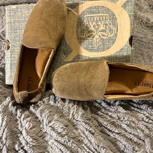 BORN X RAISED Brown Suede Loafers